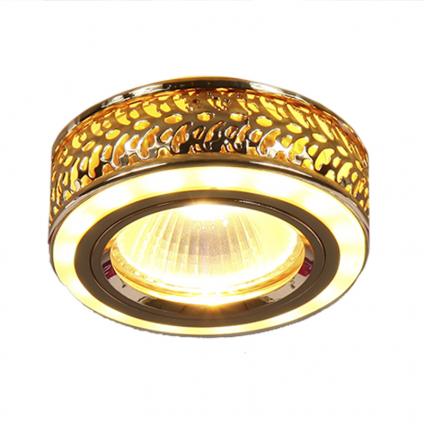 Светильник Росток CT3819 GD LED 3W+MR16 золото